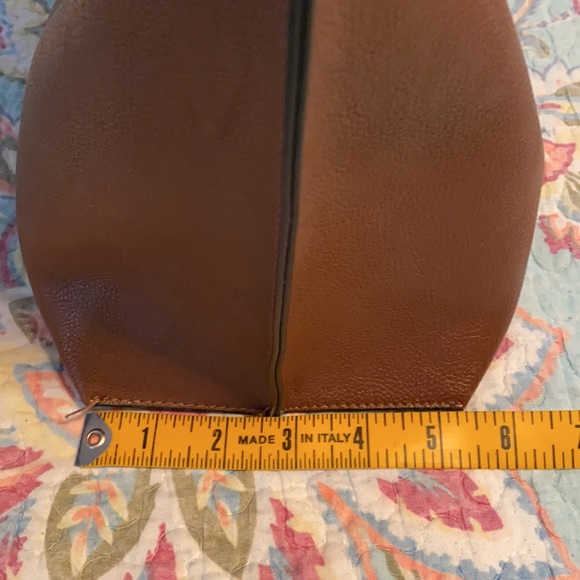 Calvin Klein Faux Leather Tote with Clutch Bag - Picture 11 of 17